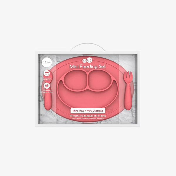 ezpz Mini Feeding Set - Coral