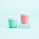 Munchkin C'est Silicone! Open Training Cup - Mint - Image 2