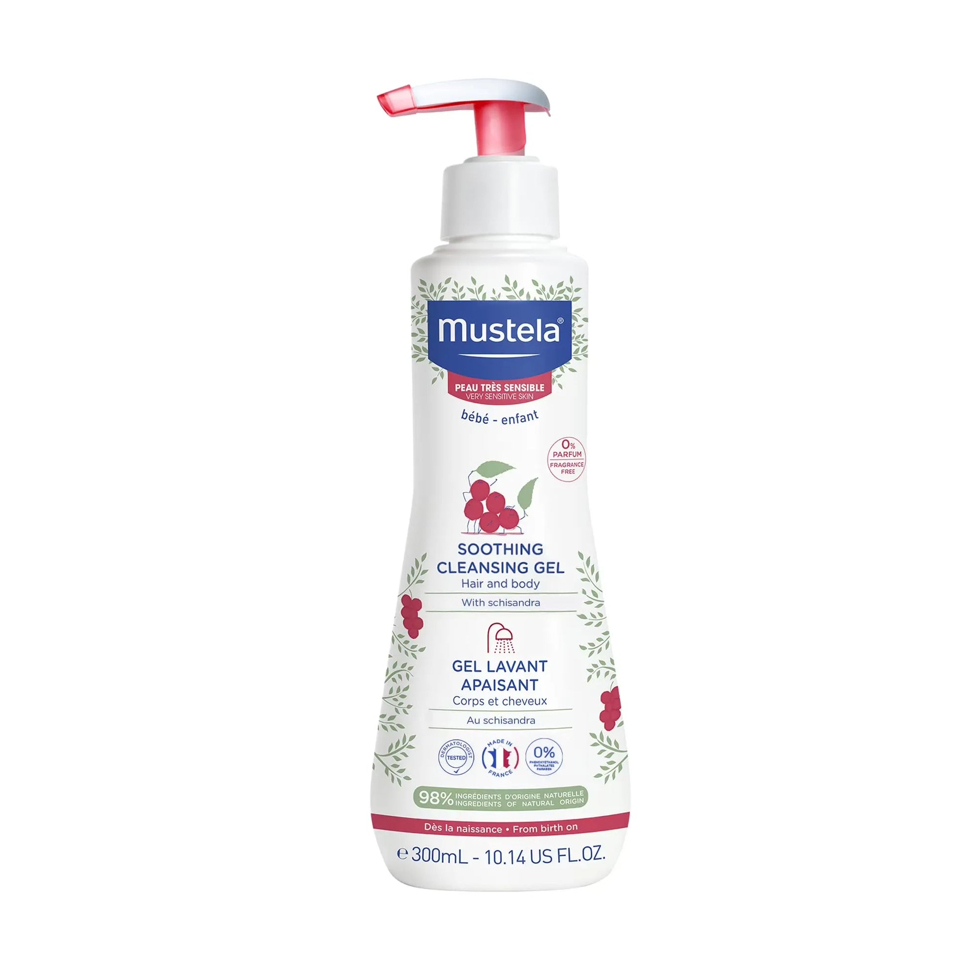 Mustela Baby Soothing Cleansing Gel Fragrance Free