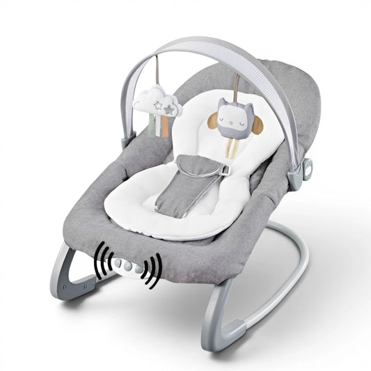 Premium Baby Bouncer Premium Gray