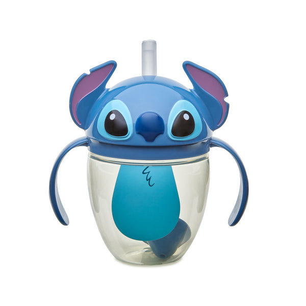 The First Years Disney Stitch Weighted Straw Trainer Cup