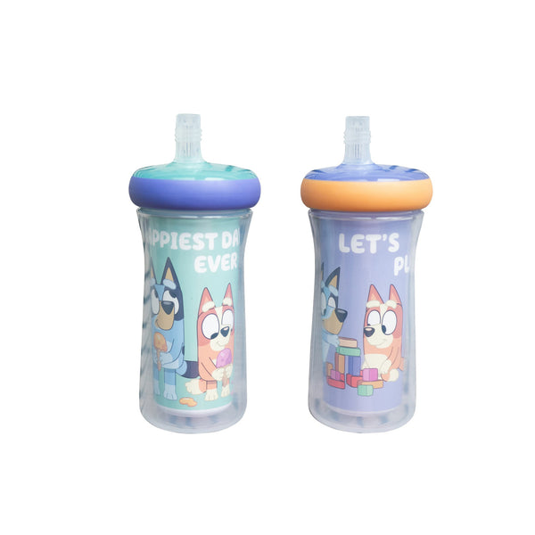 The First Years Bluey Insulated Straw Cup 2-Pack