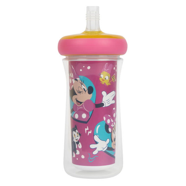 The First Years Minnie Mouse Insulated Straw Cup - Pink