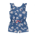 Romper Chambray Floral — Infant Girls - Image 2