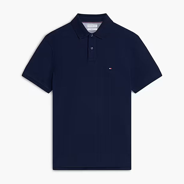 Tommy Hilfiger Boys' Short Sleeve 1985 Slim Fit Polo - Desert Sky