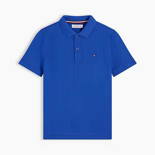 Tommy Hilfiger Niños Polo - Cyan