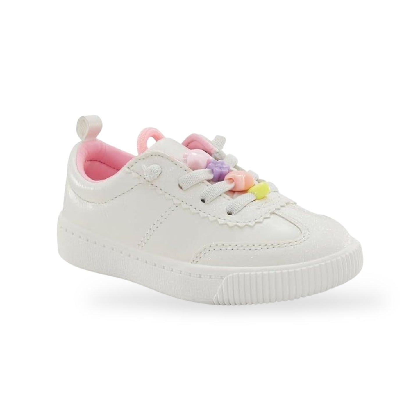 Kids Platform Sneaker - White Cream