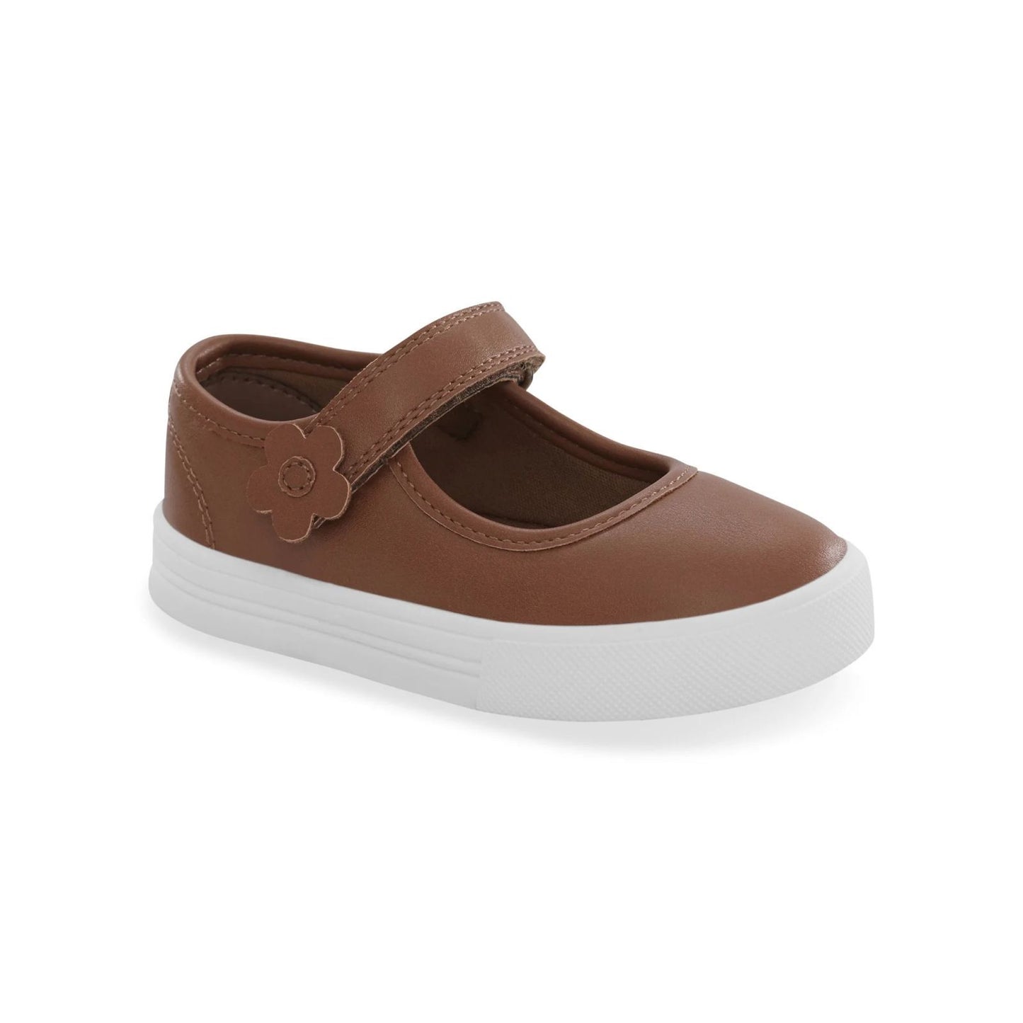 Kids Casual Shoe - Brown Burgundy MaryJanes
