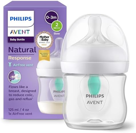 Avent Biberón Natural Anti-colic AirFree 4 oz