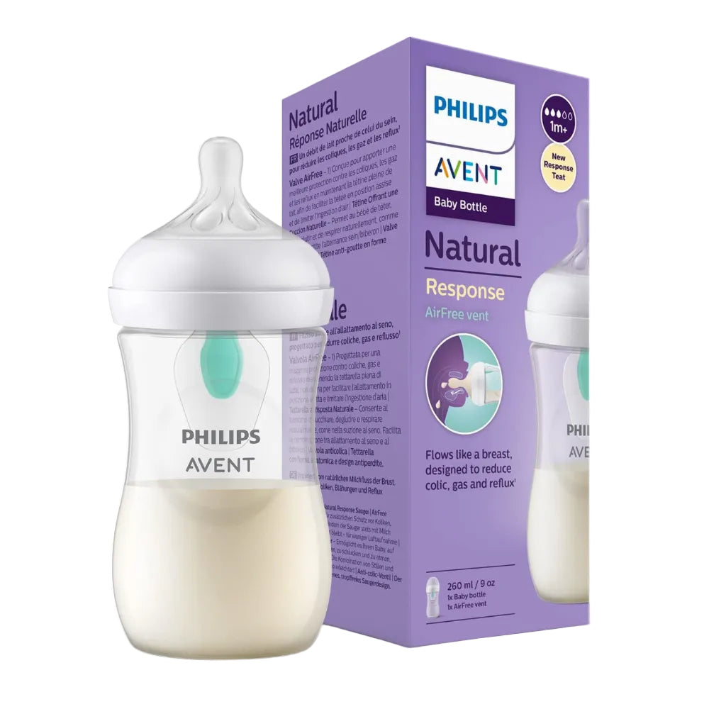 Avent Biberón Natural Anti-colic con válvula AirFree