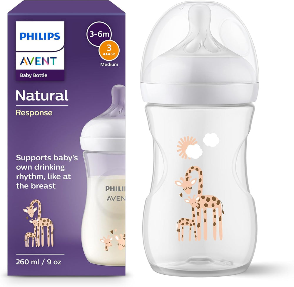 Avent Biberón Natural jirafa 9 oz