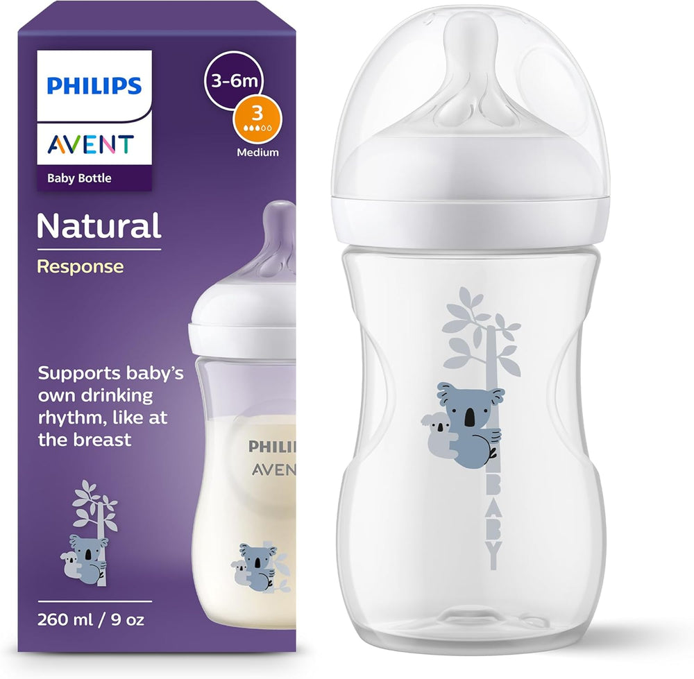 Avent Biberón Natural koala 9 oz