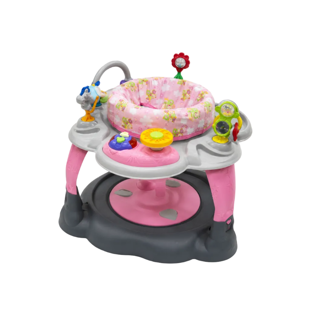 Nubebé 360 Spin Baby Activity Center - Pink Floral