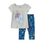 Disney Frozen II Tee & Legging Set · Forest Print - Image 2