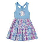 Disney Frozen II Tiered Cotton Dress · Strong as the Sea - Image 2