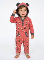 Disney Mickey Mouse Footie and Hoodie Set - Image 1