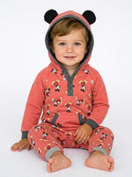 Disney Mickey Mouse Footie and Hoodie Set - Image 3