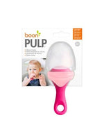 Boon Pulp Silicone Feeder Pink - Image 1