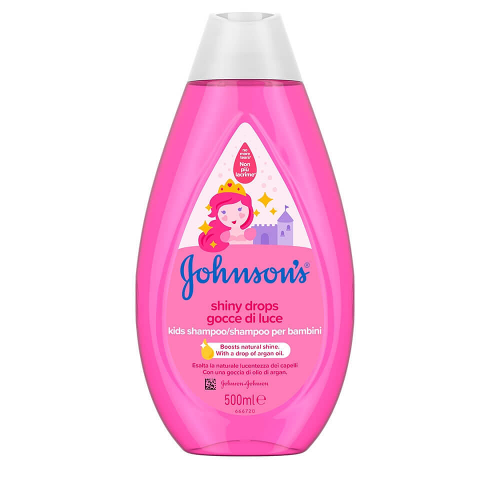 Shampoo Johnson's Shiny Drops 500ml (Gocce di Luce) - Importado 500 ML