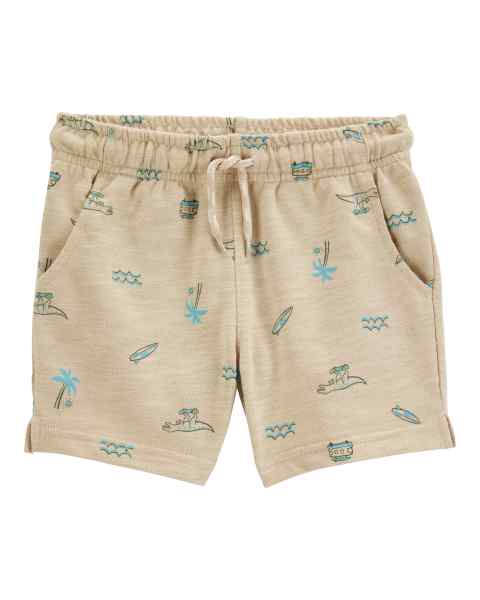 Carter's Short Print Náutico Caqui
