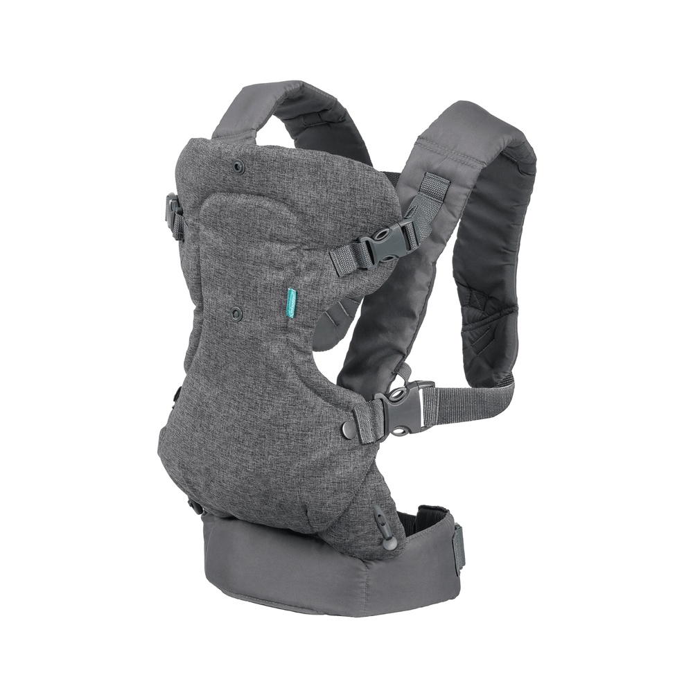 Infantino Cargador de bebé Flip 4-en-1 – Gris Clásico