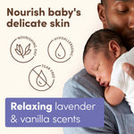 Aveeno Baby Nighttime Calming Comfort Bath Body & Hair Wash 18 fl oz - Image 3
