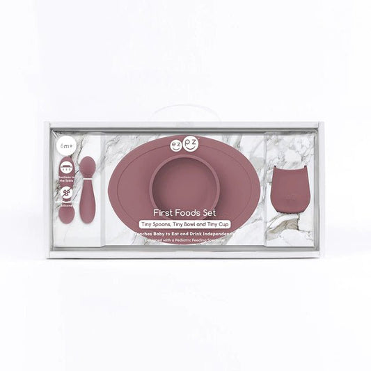 ezpz First Food Set - Ocre - ColorPlay