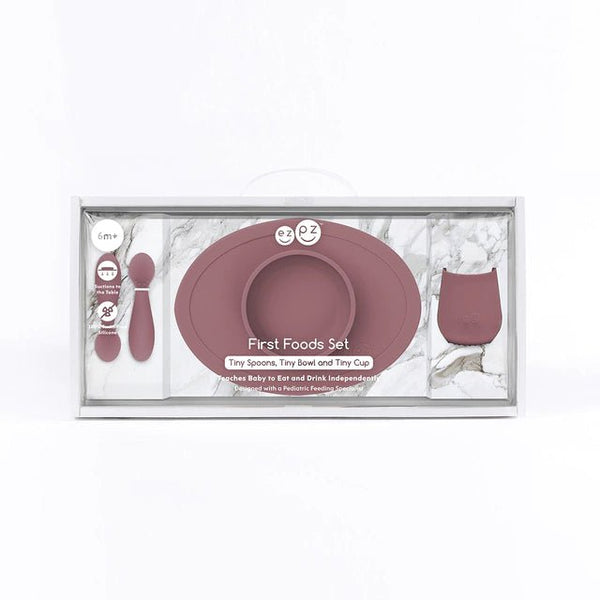 ezpz First Food Set - Ocre