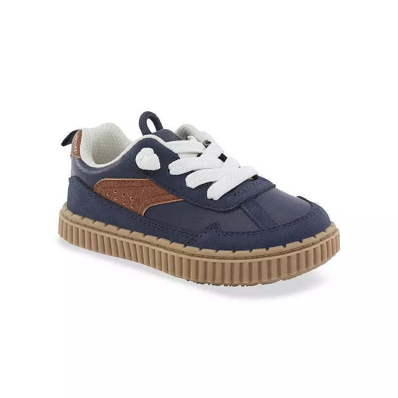 Carter's & OshKosh Toddler Sneaker - Navy Lace Ons