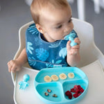 Bumkins Silicone Chewtensils - Blue - Image 2