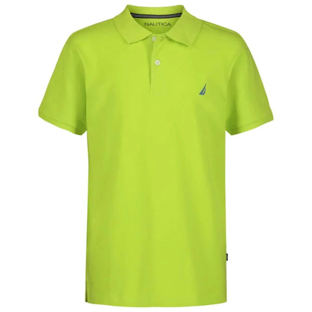 Nautica Niños Polo - Verde Limón