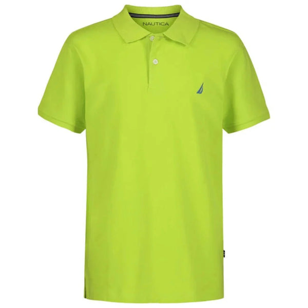 Nautica Niños Polo - Verde Limón