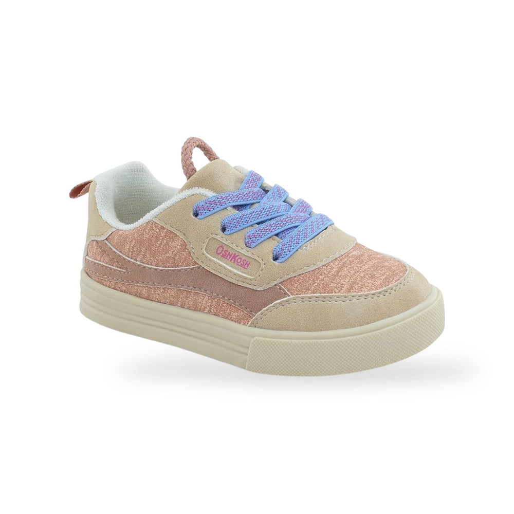 Carter's & OshKosh Toddler Sneakers - Pink Gore Lace Sneakers