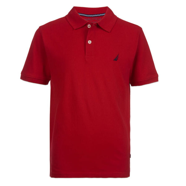 Nautica Niños Polo - Rojo