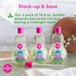 Dapple Baby Bottle Soap Fragrance Free 16.9 fl oz 3-Pack - Image 5