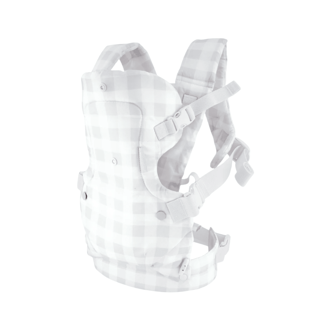 Infantino Porta Bebé Flip 4-en-1 – Plaid Moderno - ColorPlay