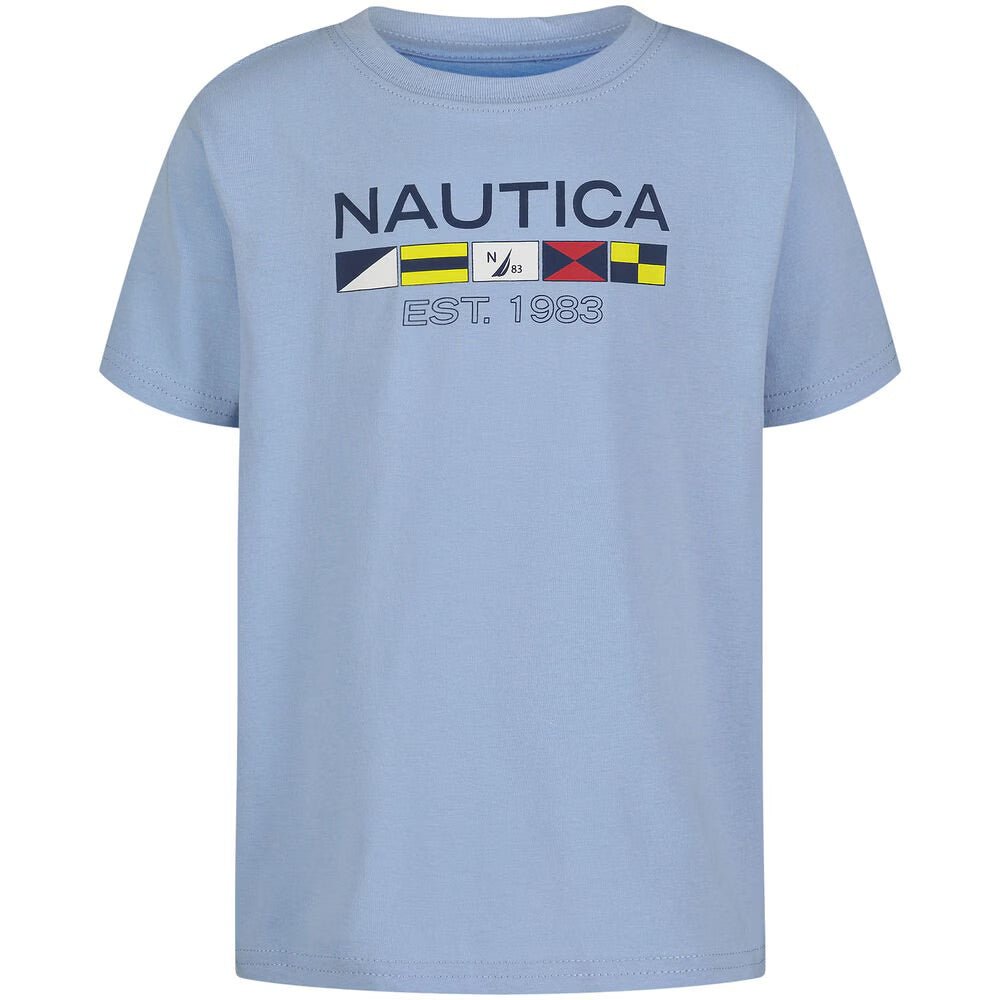 Nautica Niños Camiseta Gráfica - Celeste