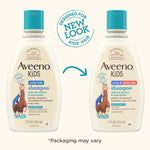 Aveeno Kids Curly & Coily Hair Hydrating Shampoo 12 fl oz - Image 2