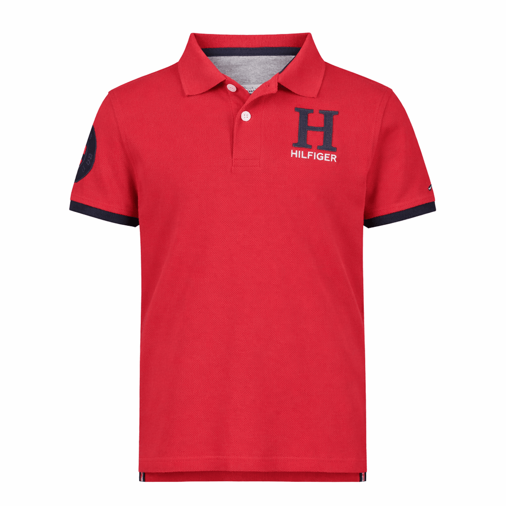 Tommy Hilfiger Boys' H Limited Edition Polo Shirt – Red