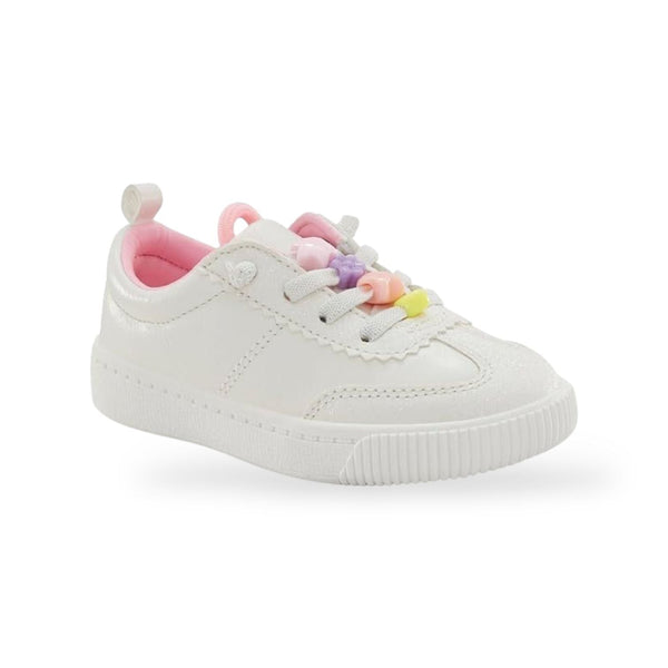Carter's & OshKosh Toddler Platform Sneaker - White Cream II