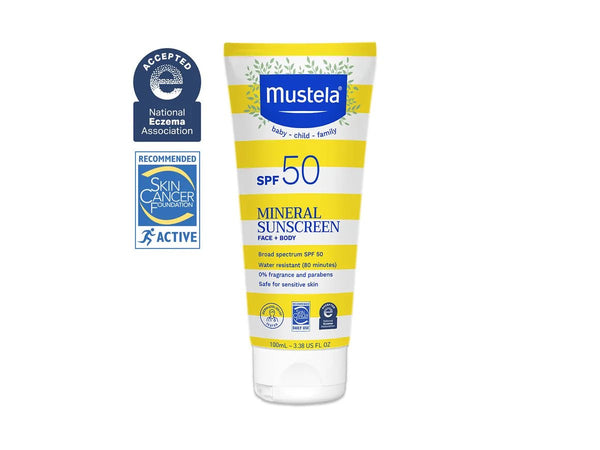 Mustela Mineral Sunscreen SPF 50 100ml