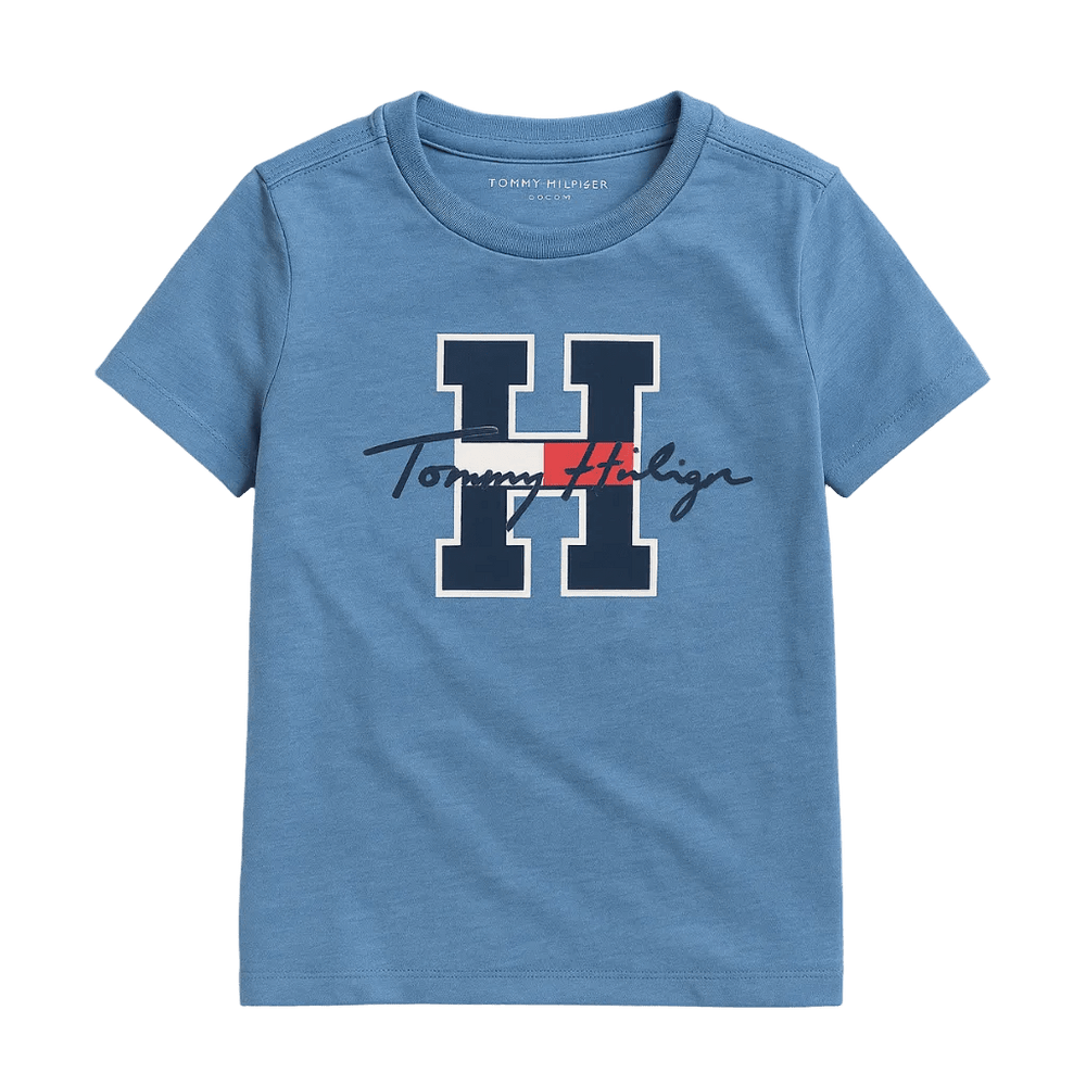 Black T-Shirt Tommy Signature