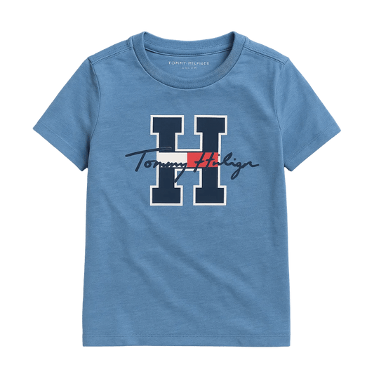 Black T-Shirt Tommy Signature - ColorPlay