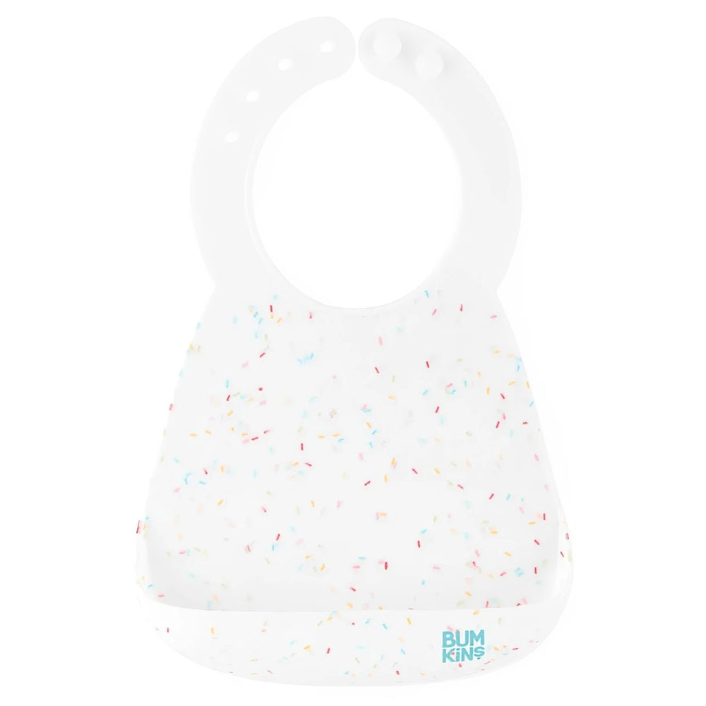 Bumkins Silicone Bib - Vanilla Sprinkle