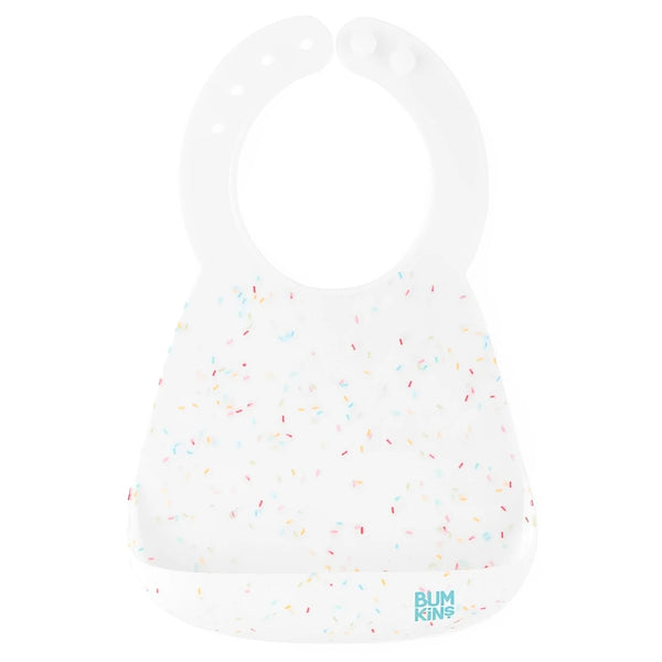 Bumkins Silicone Bib - Vanilla Sprinkle