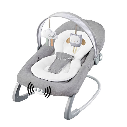 Premium Baby Bouncer Premium Gray - ColorPlay