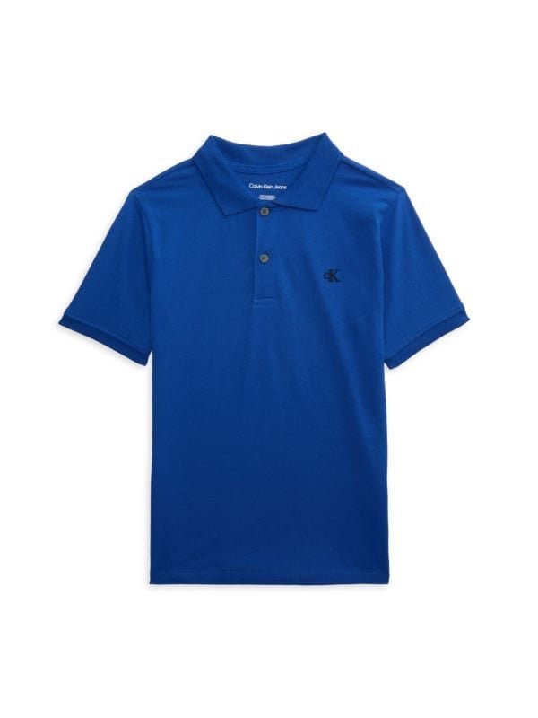 Calvin Klein Niños Polo - Azul