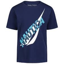 Nautica Niños Camiseta Gráfica - Azul Marino