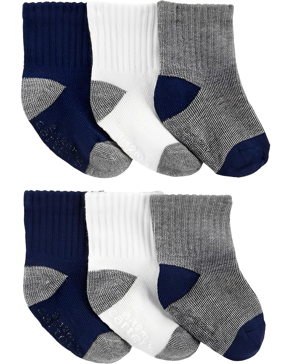 Carter's Toddler Boy 6 Pack Ankle Socks