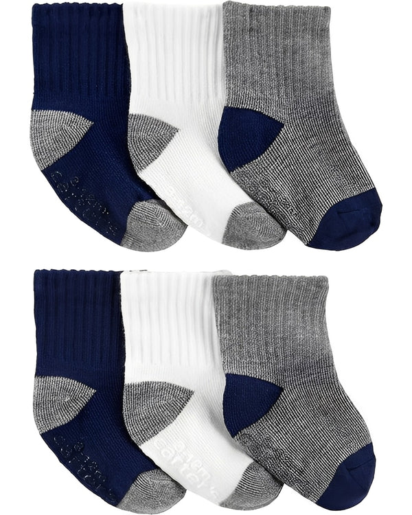 Carter's Toddler Boy 6 Pack Ankle Socks